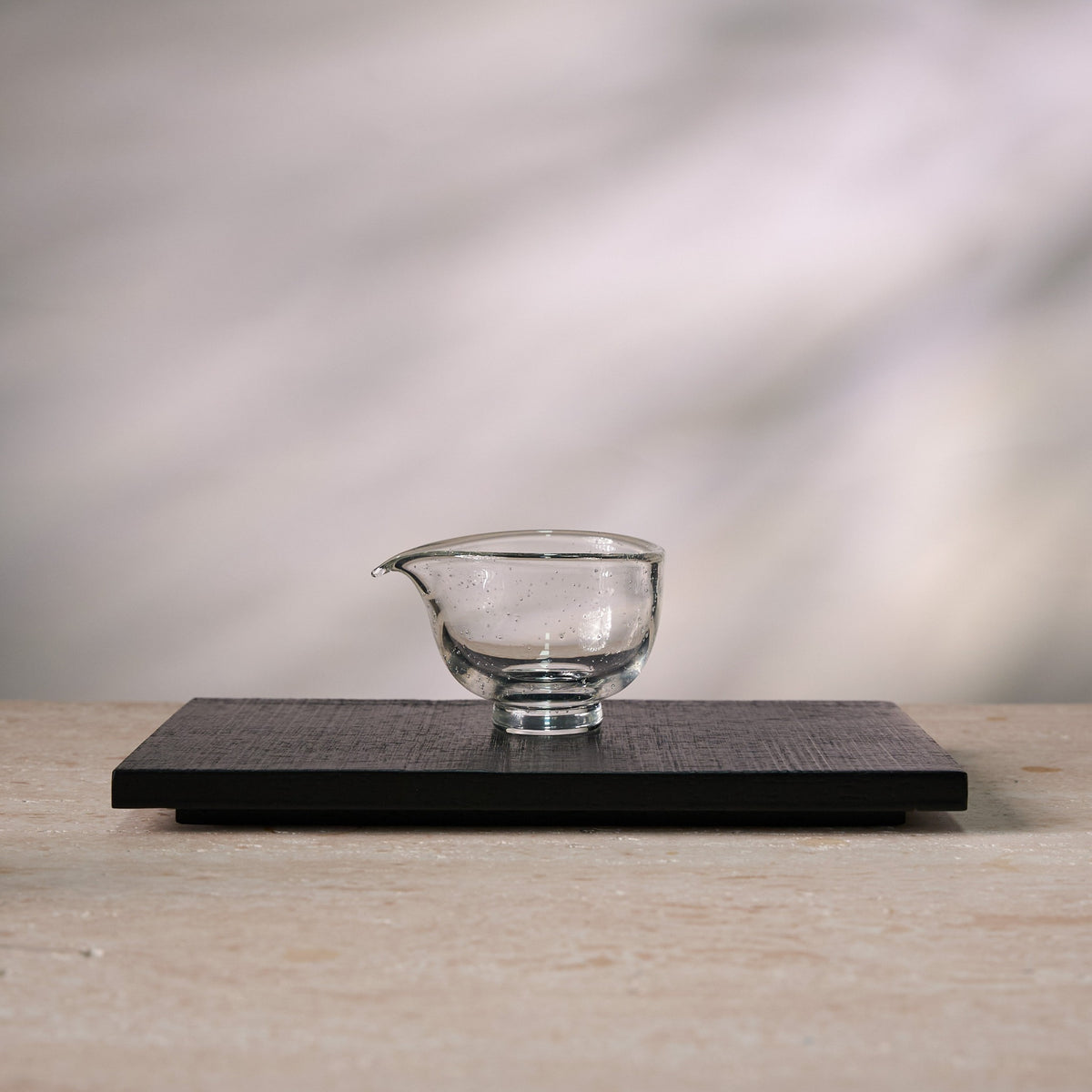 Front view of Bubble Glass Fairness Pitcher