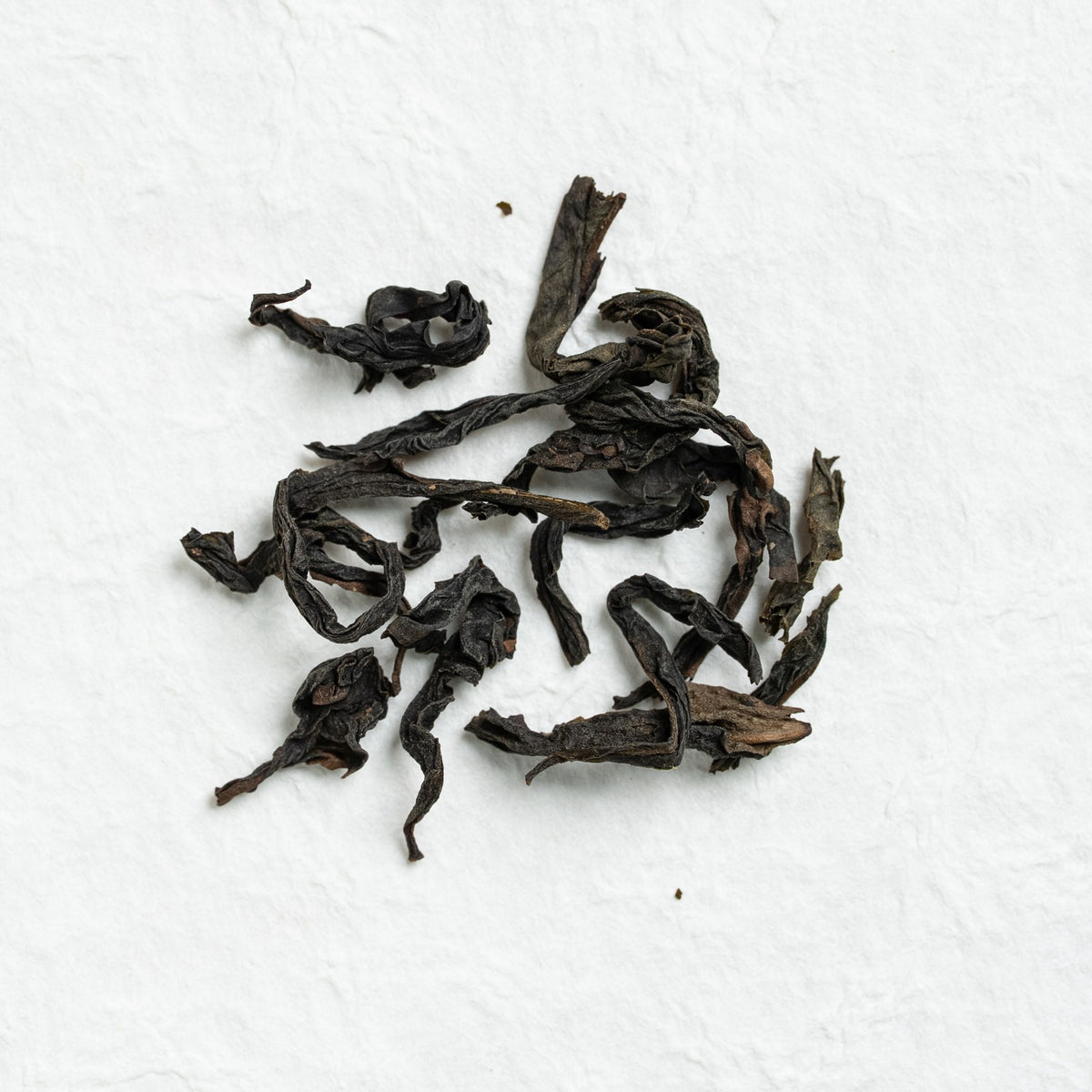 Dry loose leaves of Auspicious Aroma Wuyi Rock Tea