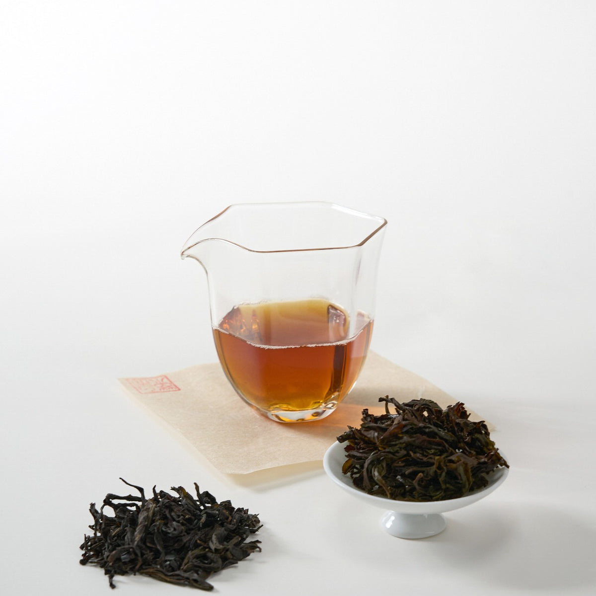 Brewed tea liquor of Auspicious Aroma Wuyi Rock Tea