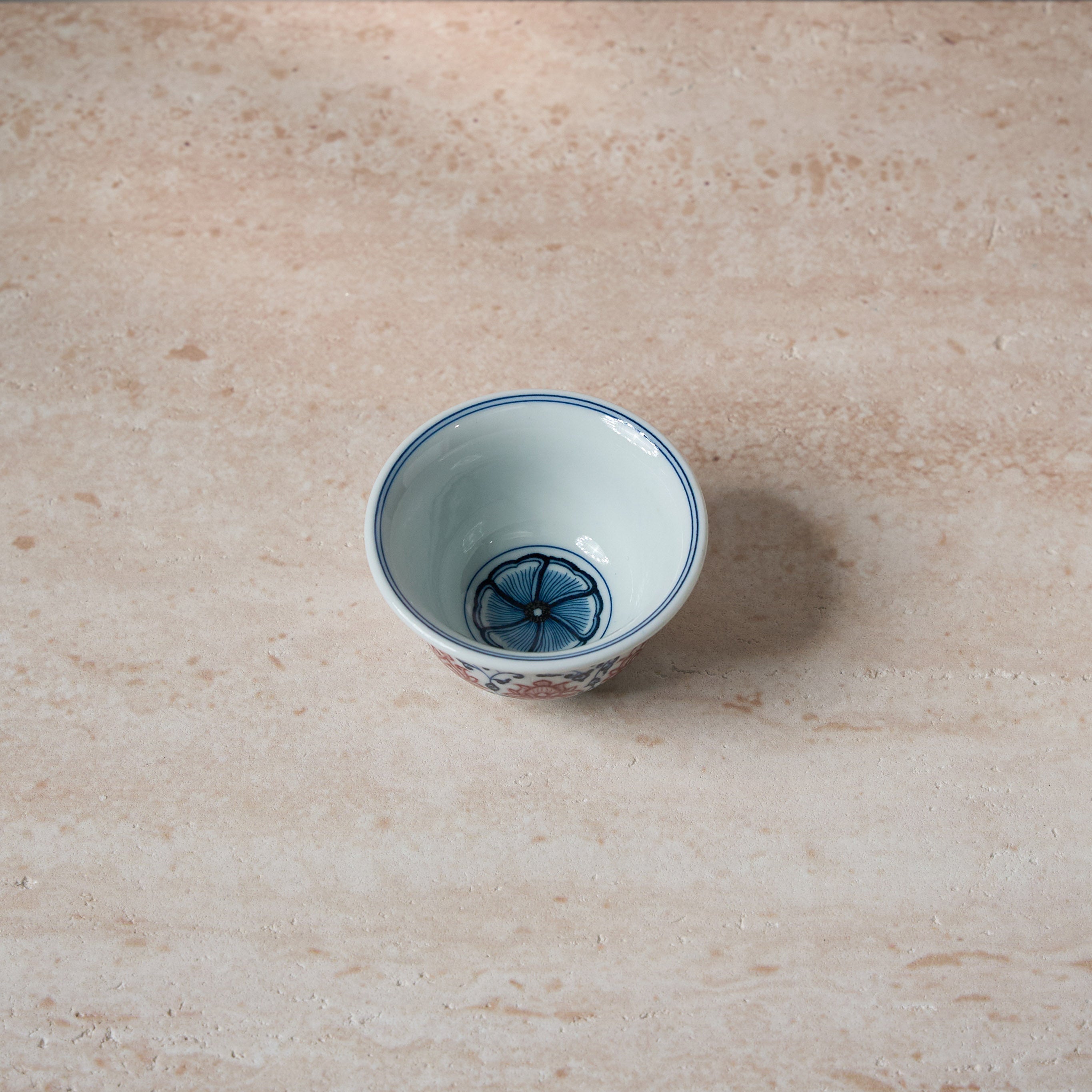 Yongle-Style Scrolling Lotus Ya Shou Cup