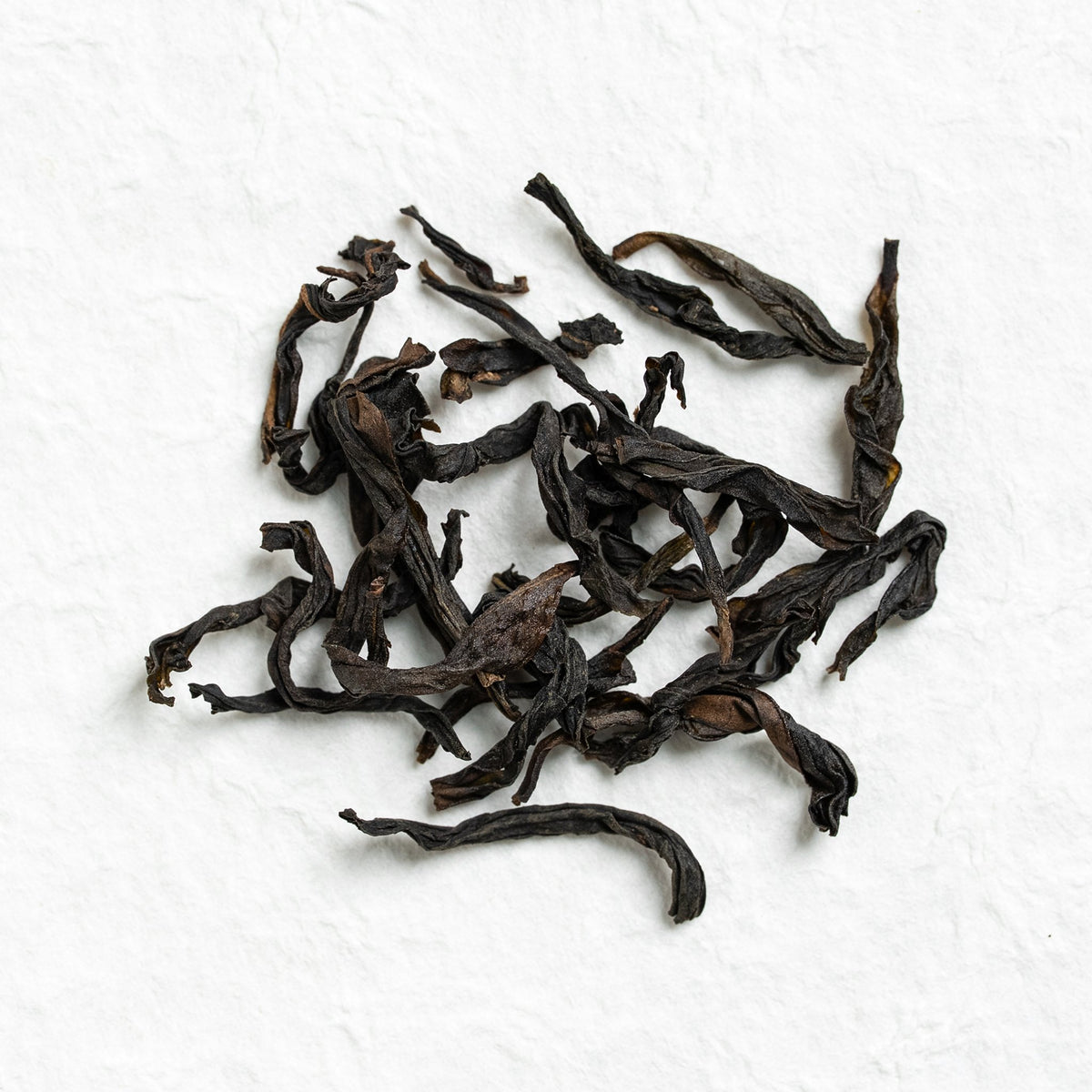 Dry loose leaves of Duck Shit Dancong Oolong Tea