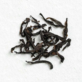 Dry loose leaves of Duck Shit Dancong Oolong Tea