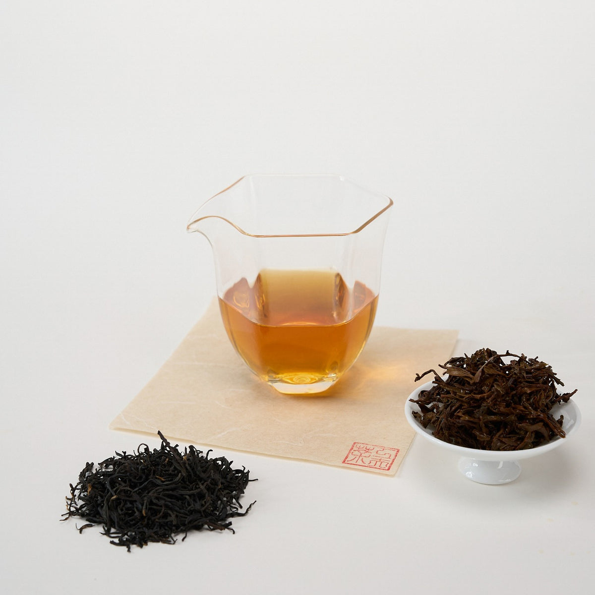 Brewed tea liquor of Feizi Xiao Wuyi Black Tea