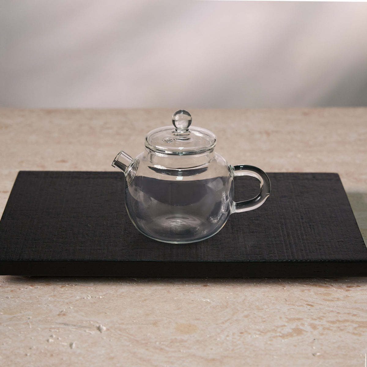 Top view of Glass Gongfu Teapot