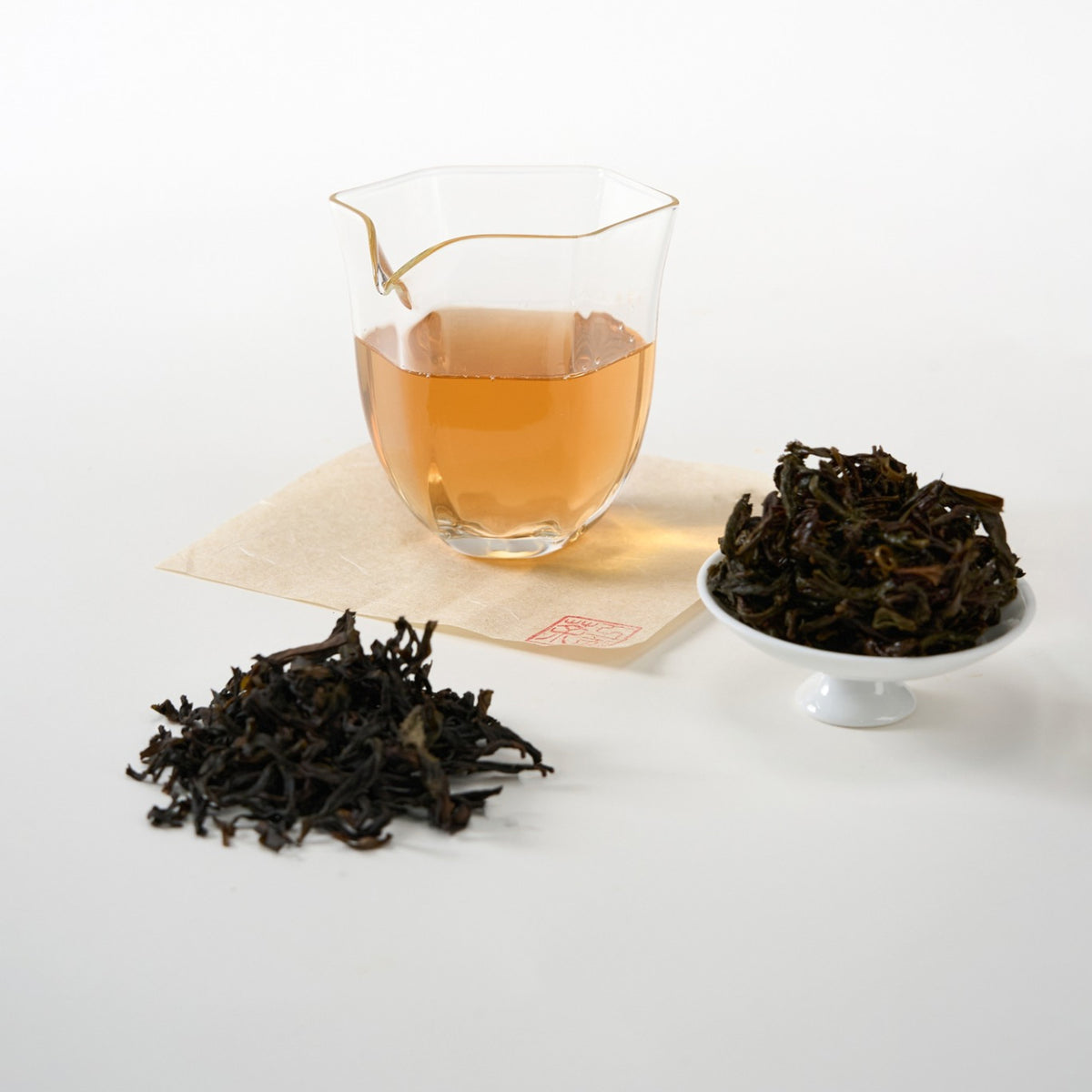 Brewed tea liquor of Honey Orchid Dancong Oolong Tea