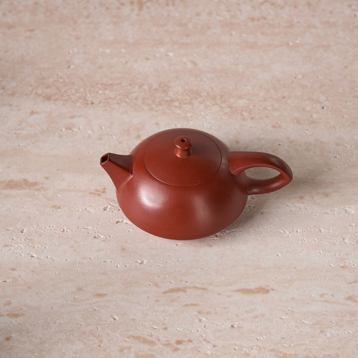 Top view of Jade Rabbit Chaozhou Zhuni Hand-Thrown Teapot