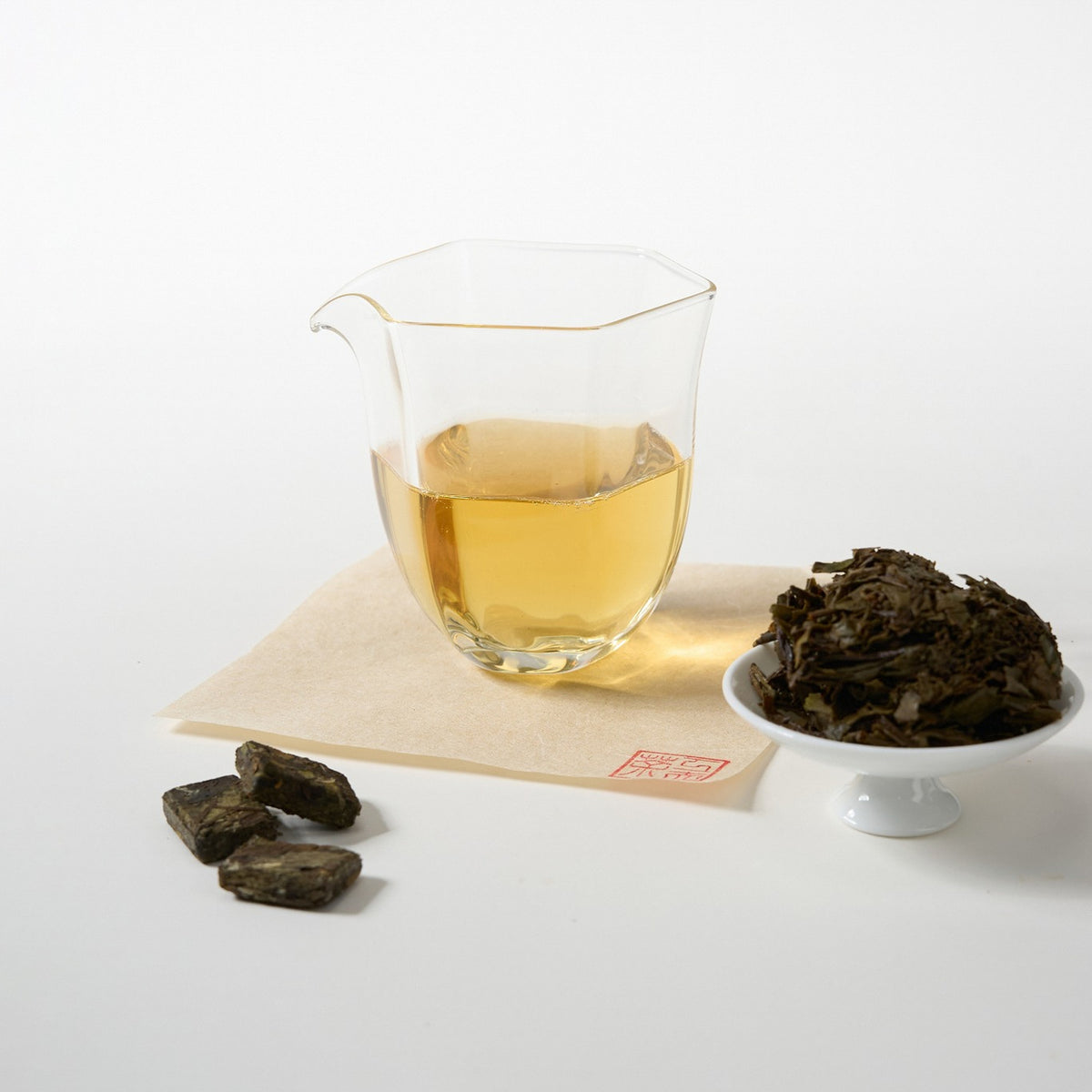 Brewed Yunsho White Peony tea