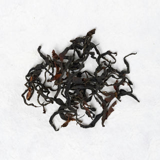 Dry loose leaves of Wild Forest Sun-Dried Black Tea