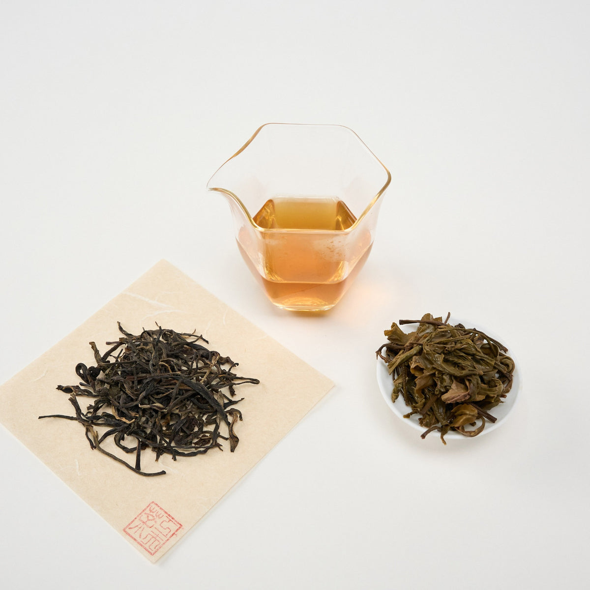 Brewed tea liquor of Yiwu Raw Pu-erh Tea
