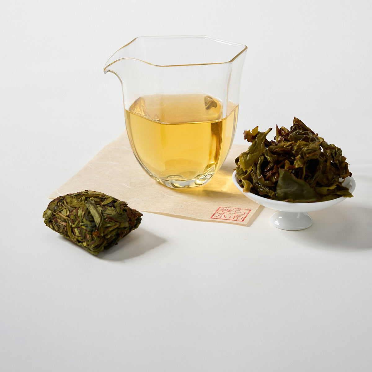 Brewed tea liquor of Zhangping Shui Xian Oolong Tea